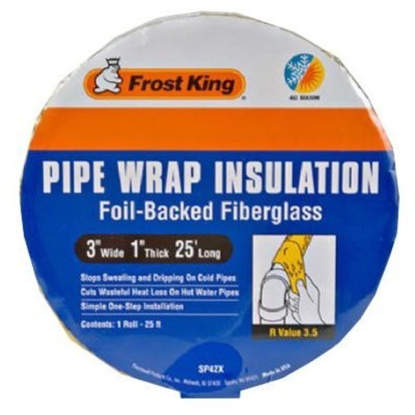 1x3x25' FBG Pipe Wrap, Thermwell Products, Mfr#: SP42X/16